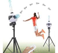 Badminton Throwing Machine - Automatic Shuttlecock Launcher for Professional Training - Portable Robot for Adults and Kids