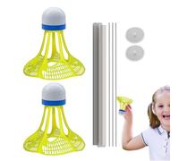Badminton Trainer Set - Badminton Solo Trainer, Badminton Practice Tool | Badminton Solo Trainer Kids with Luminescent Badminton Balls, Badminton Training Equipment for Indoor Outdoor