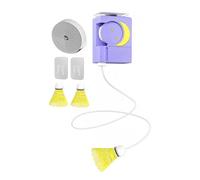 Badminton Trainer, With Adjustable Height Rechargeable Smart System, 8.3x12cm, Sòlo Training Device, Self Training Tool With Remote Control, Easy Installation, For Home Playroom Exercise Gym School