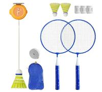 Badminton Training Device: Portable Bounce Flyer, Automatic Practice Trainer, Indoor Single Player Aid, Beginner Kit | Handy Practice Equipment
