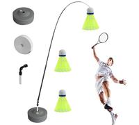 Badminton Training Device - Single Player Rebound Trainer | Sports Self-Learning Training Device for Reflex and Strength Training, Ideal Exercise Device for Students and Children