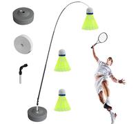 Badminton Training Equipment - Portable Racket Training Device, Perfect for Improving Your Skills, Badminton Drill Equipment, Salon Practice Aid, Improving Footwork, Rebound Power Base