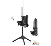 Badminton Training Machine with Smart App Control, 50+ Ball Capacity, Variable Speed Settings for Beginners