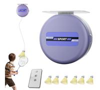 Badminton Training Tool - Adjustable Badminton Trainer | Badminton Rebound Training Tool for Kids, Badminton Solo Training Tool, Adjustable Badminton Training Tool