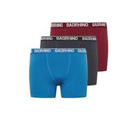 BadRhino 3 Pack & Blue Boxers - Men's - Plus Size Curve