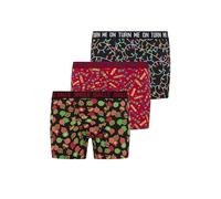BadRhino 3 Pack & Red Christmas Boxers - Men's - Plus Size Curve