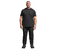BadRhino Big & Tall 2 in 1 Trekking Trousers - Men's - Plus Size Curve Black