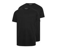 BadRhino Big & Tall 2 Pack Thermal T-Shirts - Men's - Plus Size Curve Black
