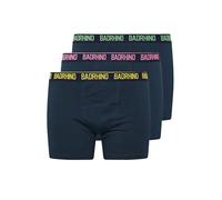 BadRhino Big & Tall 3 Pack Blue Boxers - Men's - Plus Size Curve