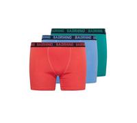 BadRhino Big & Tall 3 Pack Coral, Teal & Blue Boxers - Men's - Plus Size Curve