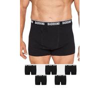 BadRhino Big & Tall 5 Pack Boxers - Men's - Plus Size Curve Black