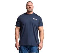 BadRhino Big & Tall Blue Japanese Dragon Graphic T-Shirt - Men's - Plus Size Curve