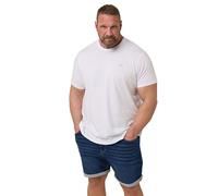 BadRhino Big & Tall Blue Knitted Denim Shorts - Men's - Plus Size Curve