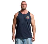 BadRhino Big & Tall Blue 'San Francisco' Vest - Men's - Plus Size Curve