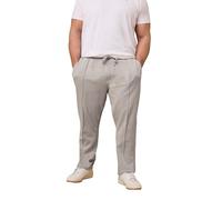 BadRhino Big & Tall Brown Textured Jersey Joggers - Men's - Plus Size Curve