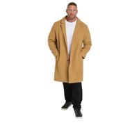 BadRhino Big & Tall Camel Brown Formal Overcoat - Men's - Plus Size Curve