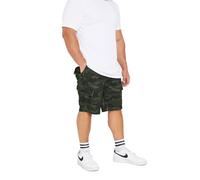 BadRhino Big & Tall Camo Cargo Shorts - Men's - Plus Size Curve