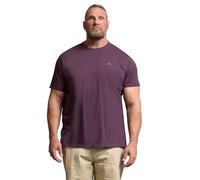 BadRhino Big & Tall Core Essential Everyday Tee Crew Neck Short Sleeve T-Shirt Top - Men's Longer Length 100% Cotton - M to 8XL