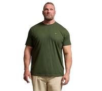 BadRhino Big & Tall Dark T-Shirt - Men's - Plus Size Curve Green