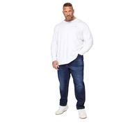 BadRhino Big & Tall Dark Wash Denim Jeans - Men's - Plus Size Curve