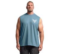 BadRhino Big & Tall Eagle Graphic Extra Long Muscle Vest - Men's - Plus Size Curve