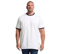 Badrhino Big & Tall Extra Long Ringer T-Shirt - Men's - Plus Size Curve