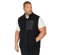 BadRhino Big & Tall Fleece Pocket Gilet - Men's - Plus Size Curve