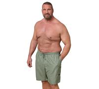 BadRhino Big & Tall Green Cargo Swim Shorts - Men's - Plus Size Curve