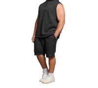 BadRhino Big & Tall Green Jogger Shorts - Men's - Plus Size Curve
