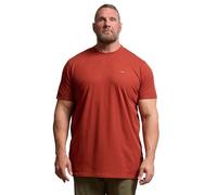 BadRhino Big & Tall Henna Red Extra Long Core T-Shirt - Men's - Plus Size Curve