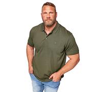BadRhino Big & Tall Khaki Core Polo Shirt - Men's - Plus Size Curve