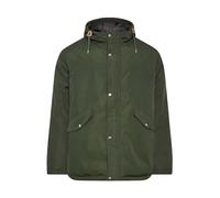 BadRhino Big & Tall Khaki Long Hooded Parka - Men's - Plus Size Curve