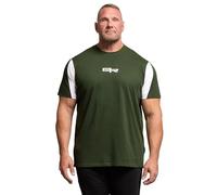 BadRhino Big & Tall Logo Cut & Sew T-Shirt - Men's - Plus Size Curve Green
