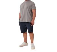 BadRhino Big & Tall Navy Essential Cargo Jogger Shorts - Men's - Plus Size Curve