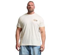 BadRhino Big & Tall Off Racing Car Graphic T-Shirt - Men's - Plus Size Curve White