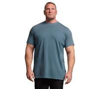 BadRhino Big & Tall Petrol Blue Extra Long Core T-Shirt - Men's - Plus Size Curve