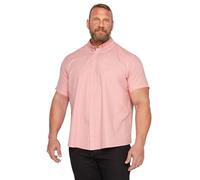 BadRhino Big & Tall Poplin Shirt - Men's - Plus Size Curve Pink