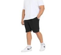 BadRhino Big & Tall Ribbed Shorts - Men's - Plus Size Curve Black
