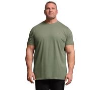 BadRhino Big & Tall Sage Green Extra Long Core T-Shirt - Men's - Plus Size Curve