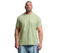 BadRhino Big & Tall Sage Green Leaf Printed T-Shirt - Men's - Plus Size Curve