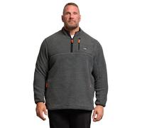 BadRhino Big & Tall Sherpa Quarter Zip Fleece - Men's - Plus Size Curve