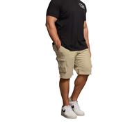 BadRhino Big & Tall Stone Stretch Cargo Shorts - Men's - Plus Size Curve