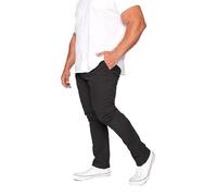 BadRhino Big & Tall Stretch Chinos - Men's - Plus Size Curve Black