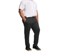 BadRhino Big & Tall Stretch Trousers - Men's - Plus Size Curve Black