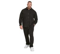 BadRhino Big & Tall Textured Jersey Joggers - Men's - Plus Size Curve Black