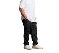 BadRhino Big & Tall Zip Off Trekking Trousers - Men's - Plus Size Curve Black