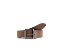 BadRhino /Brown Reversible Leather Belt - Men's - Plus Size Curve