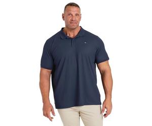 BadRhino Golf Big & Tall Navy Pique Polo Shirt - Men's - Plus Size Curve