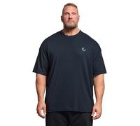 BadRhino Ironrhino Big & Tall Blue 'Rest Day' T-Shirt - Men's - Plus Size Curve