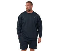 BadRhino Ironrhino Big & Tall Navy 'Rest Day' Sweatshirt - Men's - Plus Size Curve